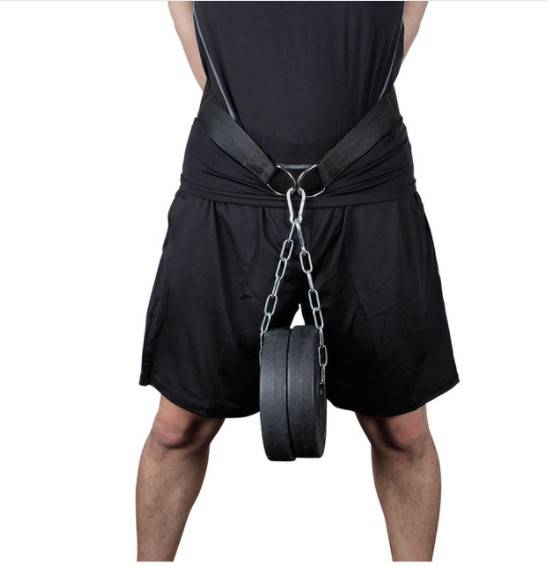 Waist Weightlifting Belt Fitness for Pullups, Dips